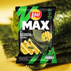 Lay's MAX Seaweed Flavored Chips